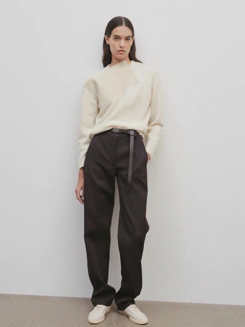 NWT The Row Borgo Pant Brown Sz 4